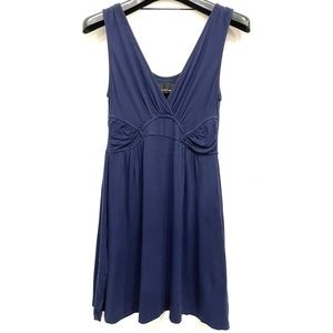ZARA Flowy Sleeveless Navy /Blue  Summer Dress